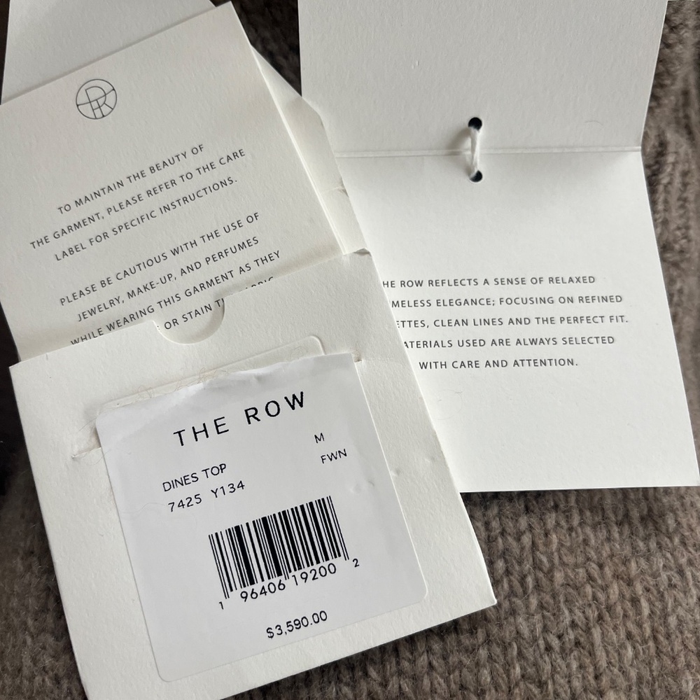 The Row Cashmere Mohair Sweater - Picture 4 of 6